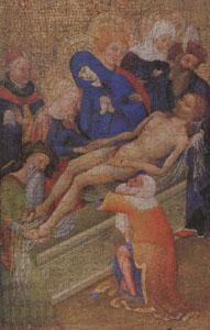 school of paris or Burgundy The Entombment of Christ (mk05) Germany oil painting art